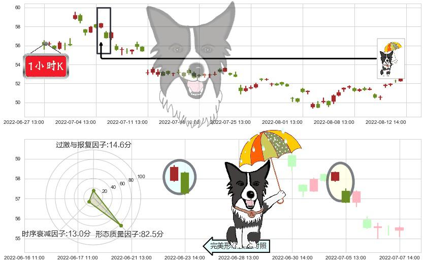 口子窖(sh603589)倾盆大雨K线图-阿布量化