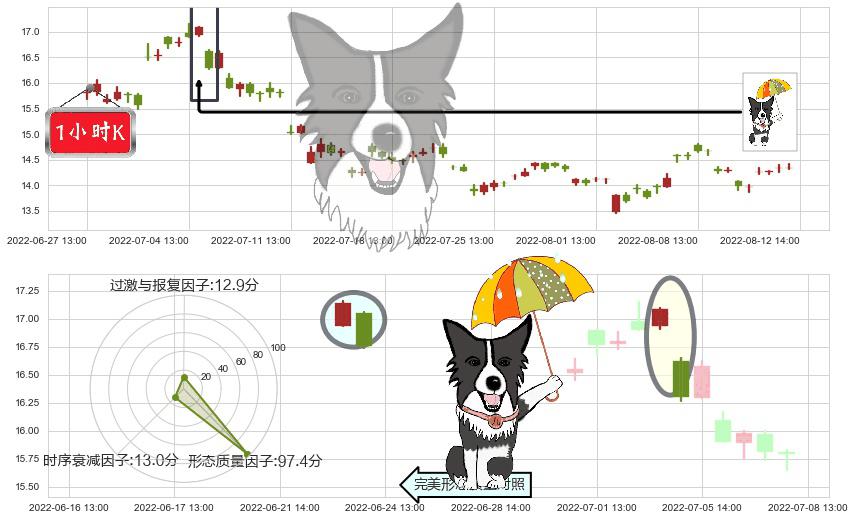 桃李面包(sh603866)倾盆大雨K线图-阿布量化