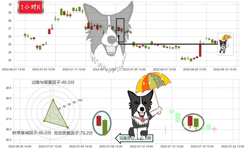 江特电机(sz002176)倾盆大雨K线图-阿布量化