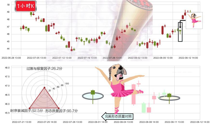 安琪酵母(sh600298)单针探底（定海神针）K线图-阿布量化