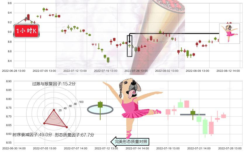 紫金矿业(sh601899)单针探底（定海神针）K线图-阿布量化