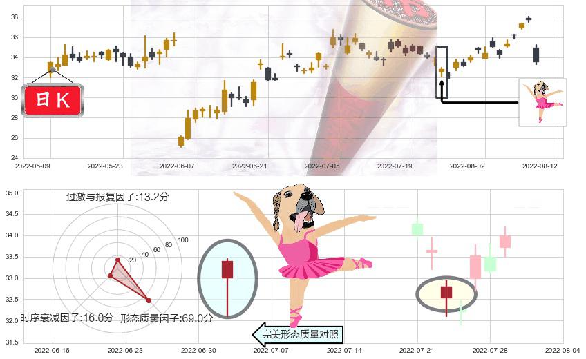 华测导航(sz300627)单针探底（定海神针）K线图-阿布量化