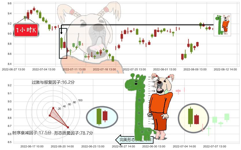 东方国信(sz300166)中流砥柱形态K线图-阿布量化