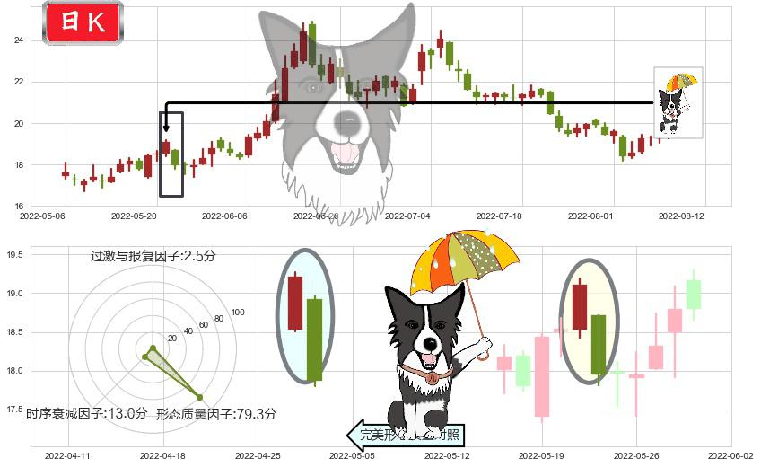 新安股份(sh600596)倾盆大雨K线图-阿布量化