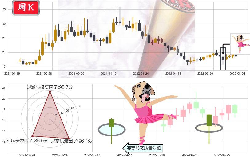 超图软件(sz300036)单针探底(定海神针)K线图-阿布量化