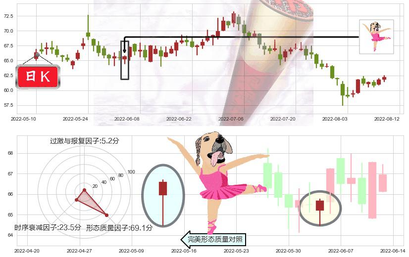 华大基因(sz300676)单针探底（定海神针）K线图-阿布量化