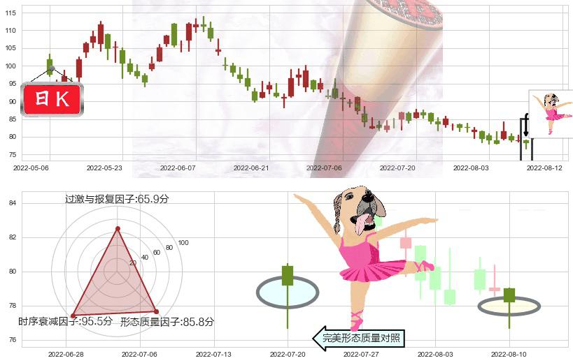 申洲国际(hk02313)单针探底（定海神针）K线图-阿布量化
