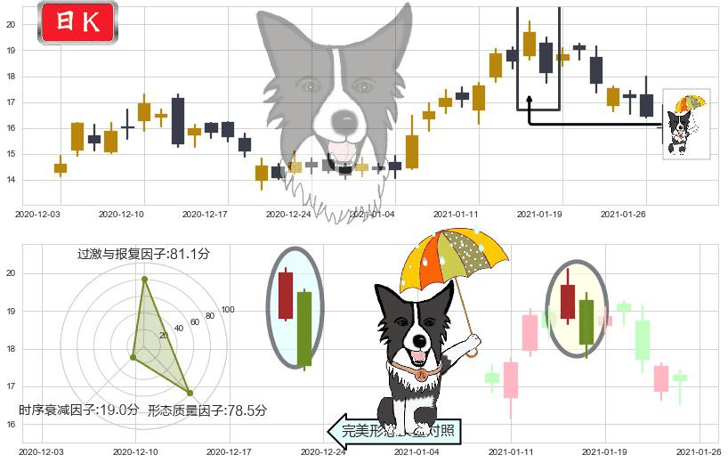 能源股3X多-Direxion(usERX)倾盆大雨K线图-阿布量化