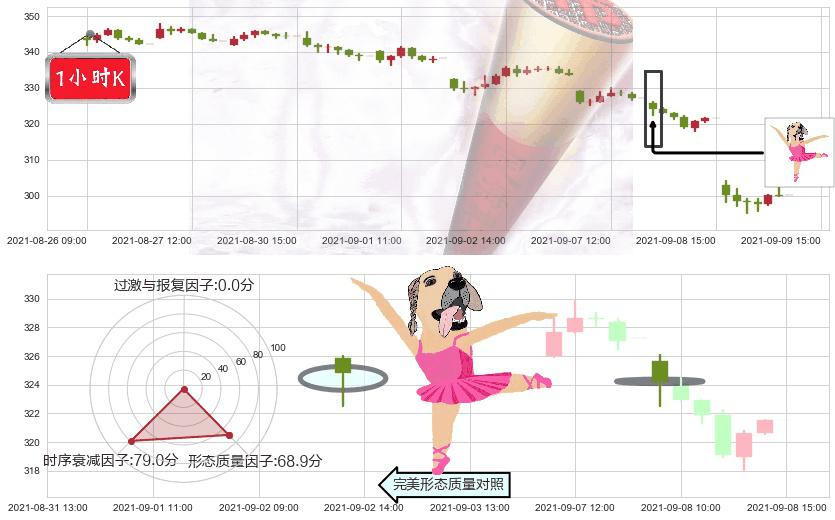 Biogen制药(usBIIB)单针探底（定海神针）K线图-阿布量化