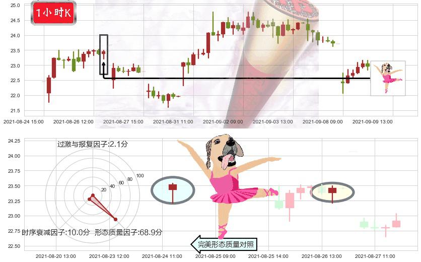 宝尊电商(usBZUN)单针探底（定海神针）K线图-阿布量化