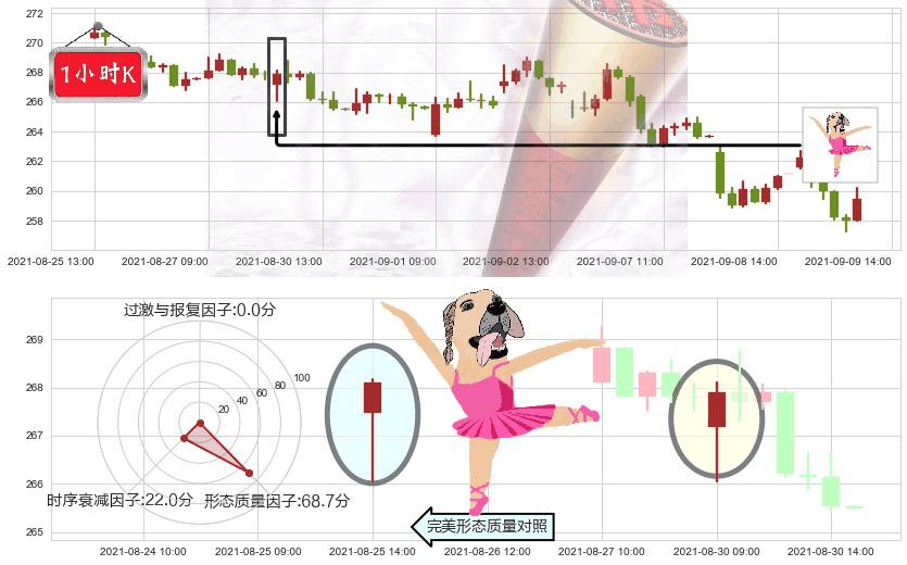 联邦快递(usFDX)单针探底（定海神针）K线图-阿布量化