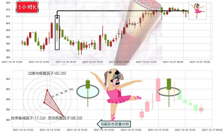奈飞(usNFLX)单针探底（定海神针）K线图-阿布量化
