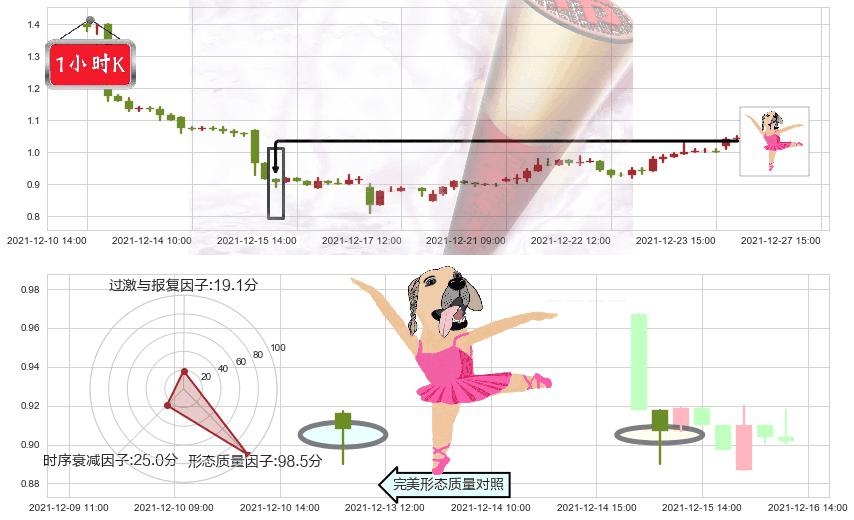 趣店(usQD)单针探底（定海神针）K线图-阿布量化