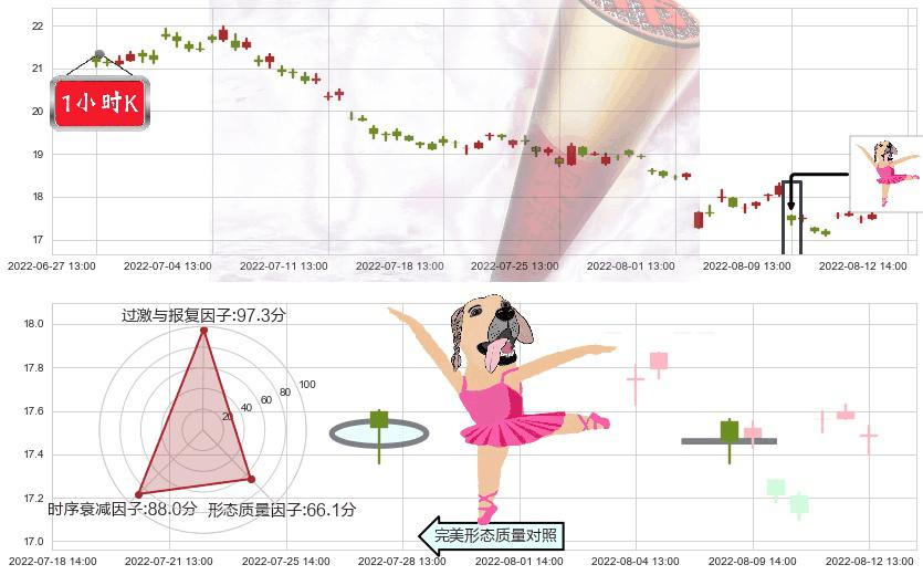 汤臣倍健(sz300146)单针探底（定海神针）K线图-阿布量化