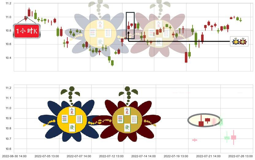航天信息(sh600271)高位并排阳线K线图-阿布量化