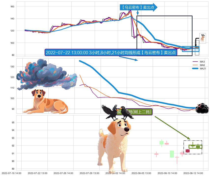 双飞乌鸦(树上二鸦) ➕ 【乌云密布】卖出点