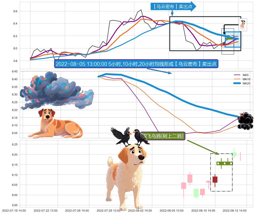 双飞乌鸦(树上二鸦) ➕ 【乌云密布】卖出点