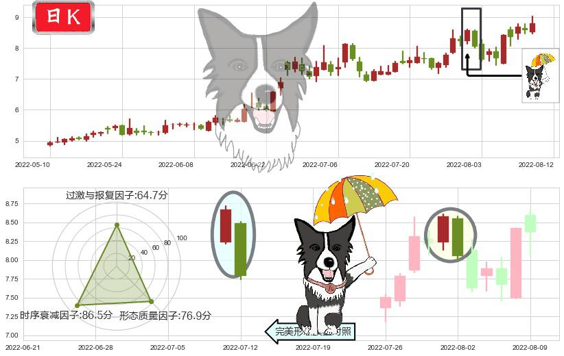 软控股份(sz002073)倾盆大雨K线图-阿布量化