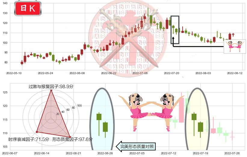 泰格医药(sz300347)双针探底K线图-阿布量化