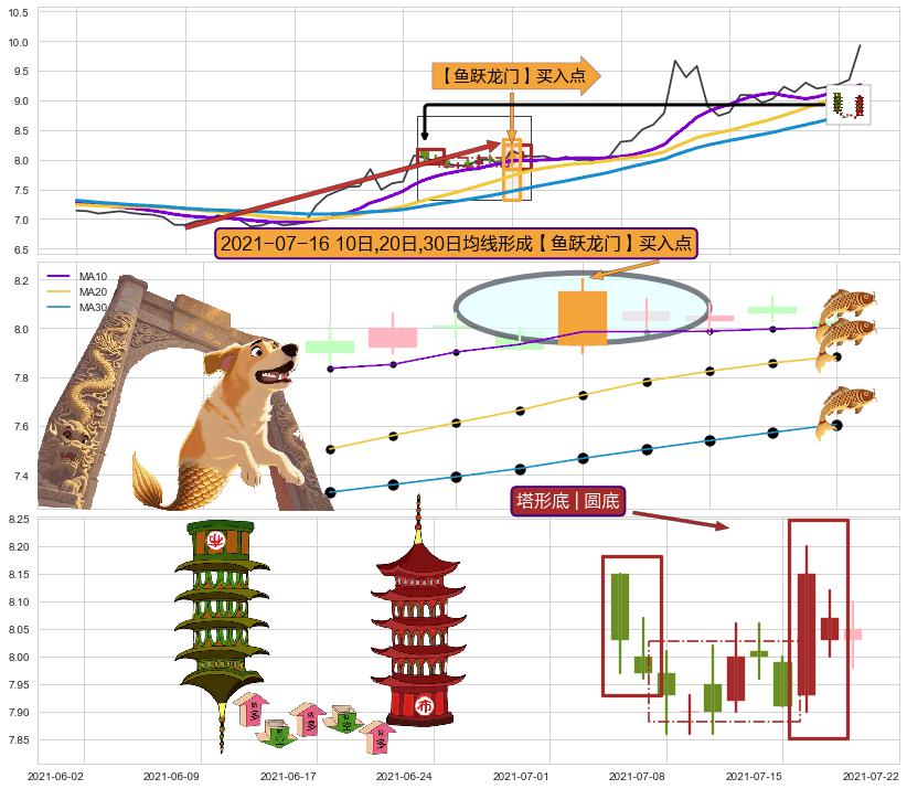 塔形底 | 圆底 ➕ 【鱼跃龙门】买入点