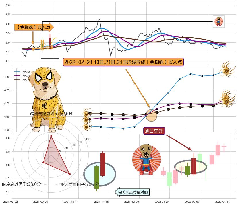 旭日东升 ➕ 【金蜘蛛】买入点