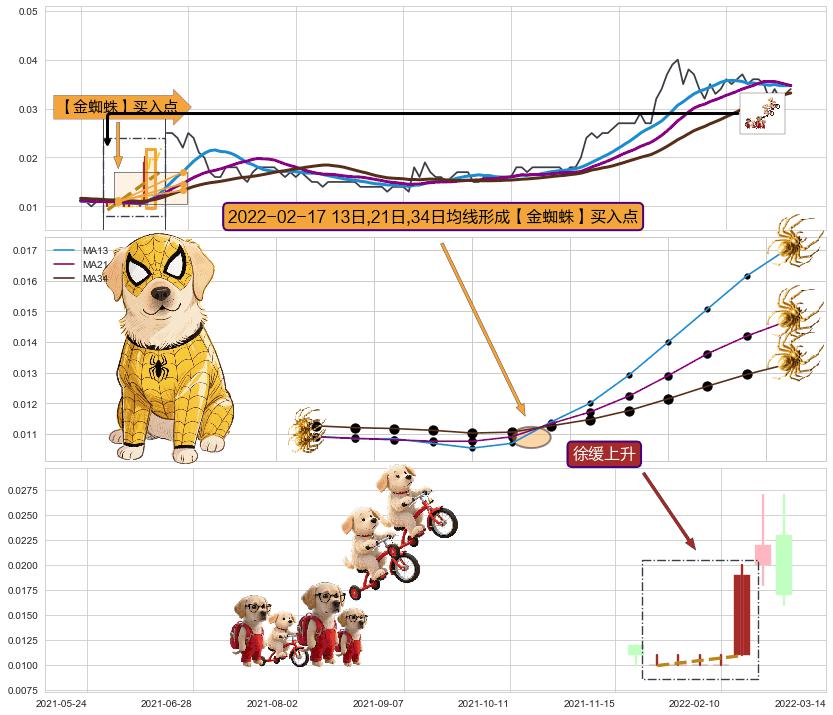 徐缓上升 ➕ 【金蜘蛛】买入点
