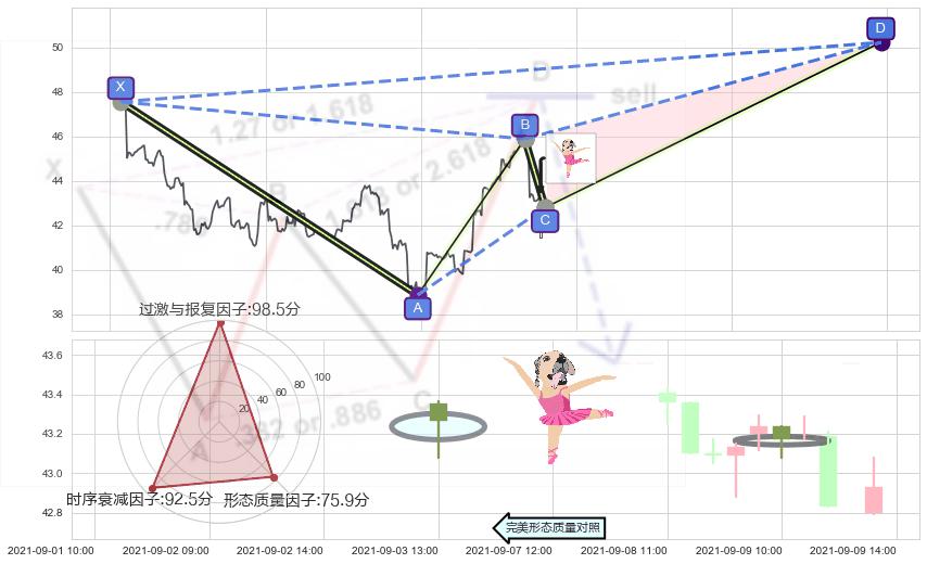 单针探底（定海神针）+锤头线（锤子线） ➕ 谐波(XABCD)