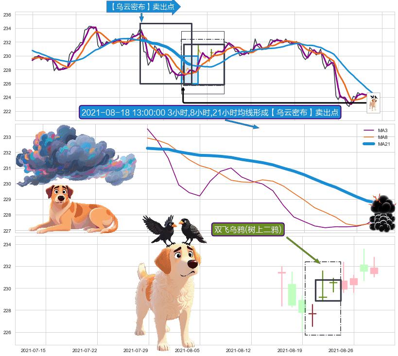 双飞乌鸦(树上二鸦) ➕ 【乌云密布】卖出点